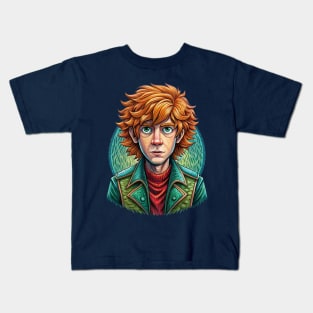 Anime Character Drawings Kids T-Shirt